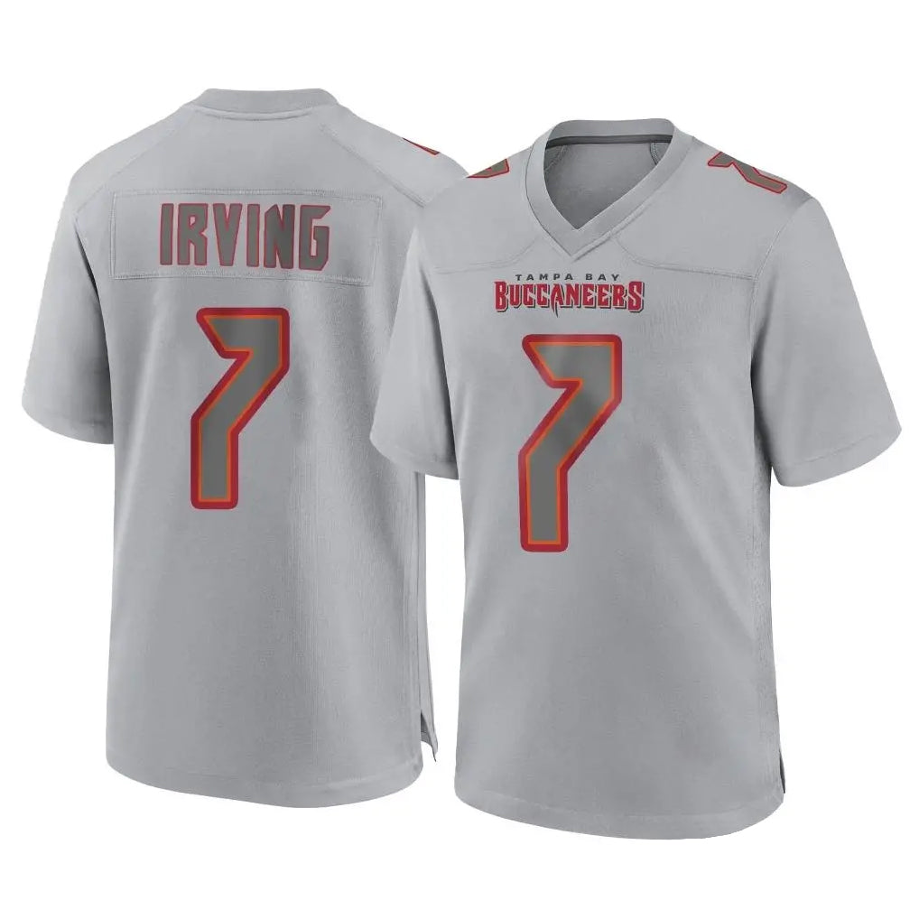 Ndoa TB.Buccaneers #7 Bucky Irving Player Gray Atmosphere Fashion Home Game Stitched Jerseys