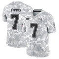 Ndoa TB.Buccaneers #7 Bucky Irving Player Limited Arctic Camo Stitched Jerseys