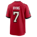Ndoa TB.Buccaneers #7 Bucky Irving Red Game Stitched Jerseys