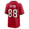 Ndoa TB.Buccaneers #88 Cade Otton Red Game Player Stitched Jerseys
