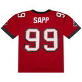 Ndoa TB.Buccaneers #99 Warren Sapp Mitchell & Ness Red 2002 Legacy Replica Jersey Stitched Puhic Game Jerseys