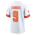 Ndoa TB.Buccaneers #9 Emeka Egbuka Player White Home Game Stitched Jerseys