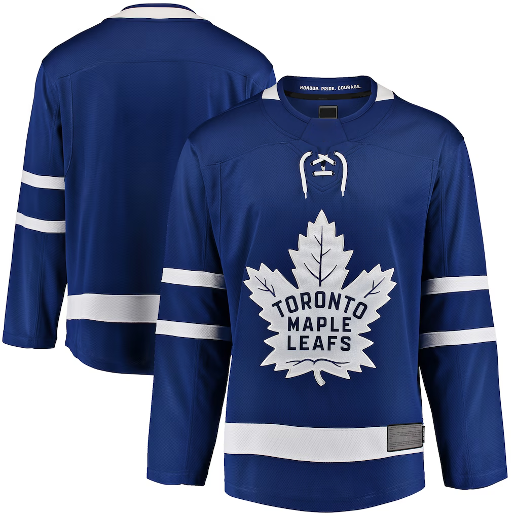 Ndoa T.Maple Leafs Blue Breakaway Home Jerseys