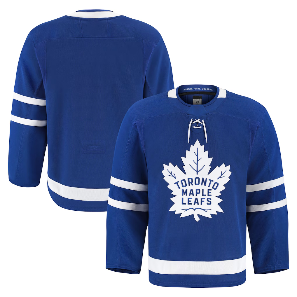 Ndoa T.Maple Leafs Blue Home Authentic Pro Jerseys