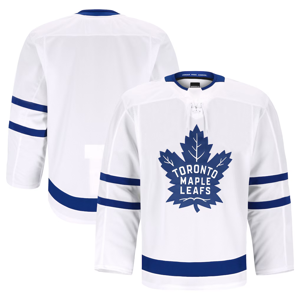 Ndoa T.Maple Leafs White Away Authentic Pro Jerseys