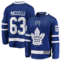 Ndoa T.Maple Leafs #63 Matias Maccelli Blue Home Breakaway Jerseys