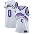 Ndoa U.Jazz #0 Taylor Hendricks White Swingman Jerseys - Association Edition