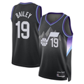 Ndoa U.Jazz #19 Ace Bailey Black Swingman Player Jerseys - Statement Edition