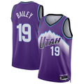 Ndoa U.Jazz #19 Ace Bailey Purple Swingman Jerseys - Icon Edition