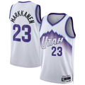 Ndoa U.Jazz #23 Lauri Markkanen White Swingman Jerseys - Association Edition