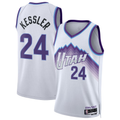 Ndoa U.Jazz #24 Walker Kessler White Swingman Jerseys - Association Editio