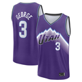 Ndoa U.Jazz #3 Keyonte George Fanatics Purple Fast Break Jerseys - Icon Edition