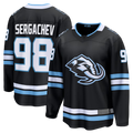 Ndoa U.Mammoth #98 Mikhail Sergachev Black Home Breakaway Player Jerseys