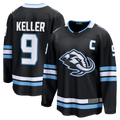 Ndoa U.Mammoth #9 Clayton Keller Black Home Breakaway Jerseys