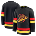 Ndoa V.Canucks Black Alternate Premium Jerseys