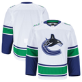 Ndoa V.Canucks White Away Authentic Pro Jerseys