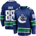Ndoa V.Canucks #88 Nils Aman Blue Home Premier Breakaway Player Jerseys