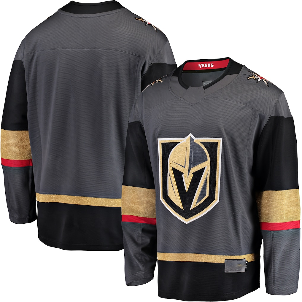 Ndoa V.Golden Knights Gray Breakaway Alternate Jerseys