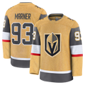 Ndoa V.Golden Knights #93 Mitch Marner Gold Home Premium Jerseys