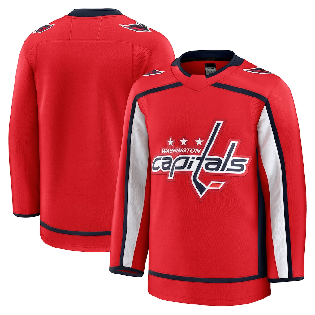 Ndoa W.Capitals Red Home Premium Jerseys