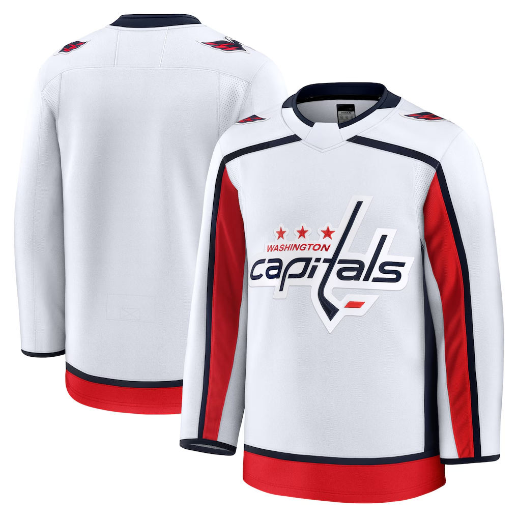 Ndoa W.Capitals White Away Premium Jerseys