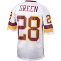 Ndoa W.Commanders 1991 #28 Darrell Green Mitchell & Ness White Authentic Throwback Retired Player Stitched Puhic Jersey