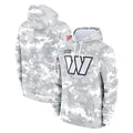 Ndoa W.Commanders Arctic Camo Limited Salute to Service Pullover Hoodies Game Blank Player Stitched Jerseys