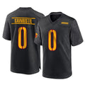 Ndoa W.Commanders #0 Mike Sainristil Player Black Home Game Stitched Jerseys