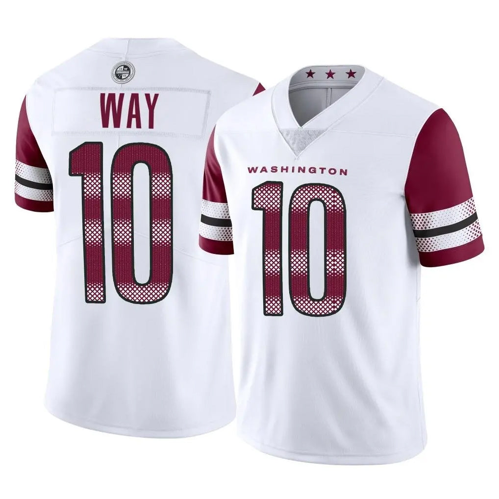 Ndoa W.Commanders #10 Tress Way Player White Limited Vapor Home Game Stitched Jerseys