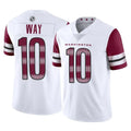 Ndoa W.Commanders #10 Tress Way Player White Limited Vapor Home Game Stitched Jerseys