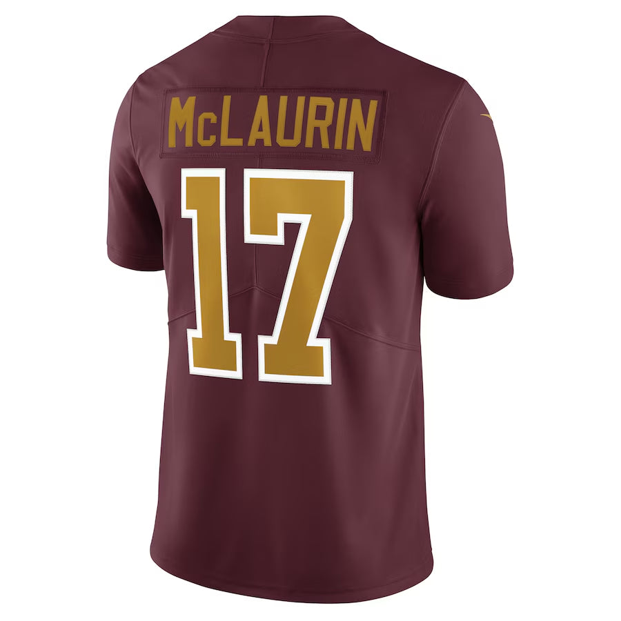 Ndoa W.Commanders #17 Terry McLaurin Player Burgundy Alternate Vapor Limited Stitched Jerseys