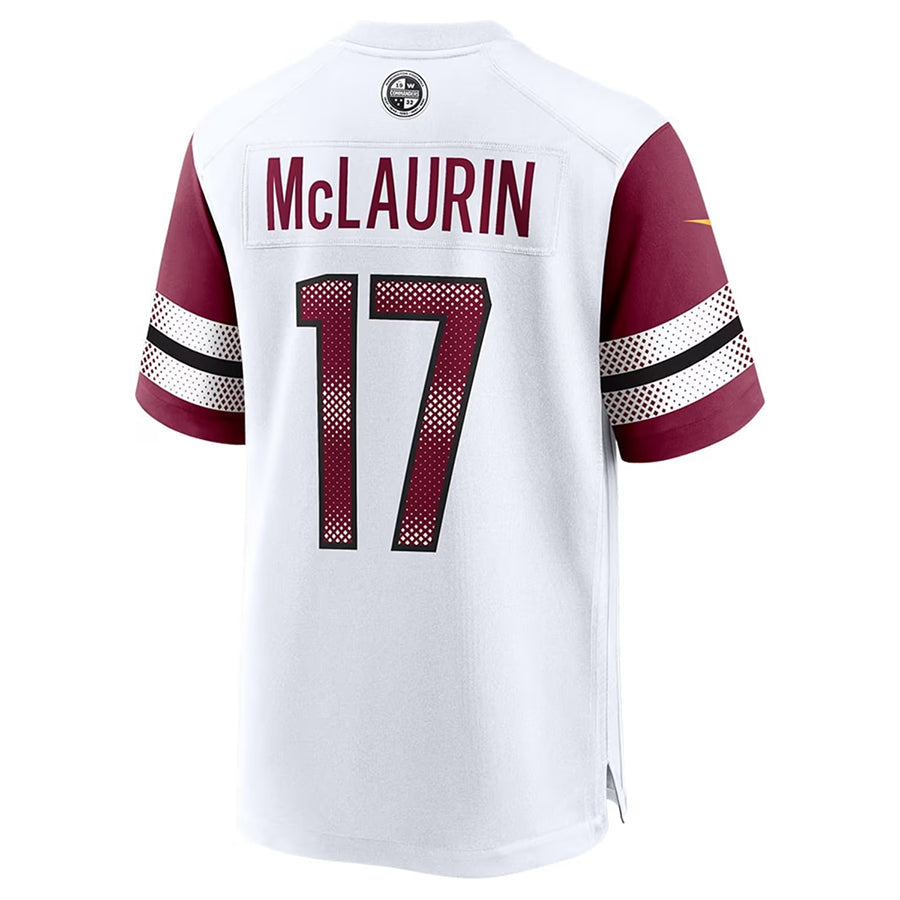 Ndoa W.Commanders #17 Terry McLaurin Player WHITE Game Stitched Jerseys
