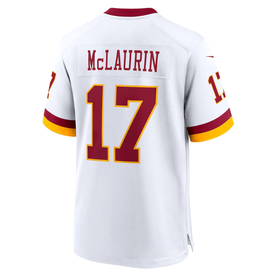 Ndoa W.Commanders #17 Terry McLaurin Player White Home Game Stitched Jerseys