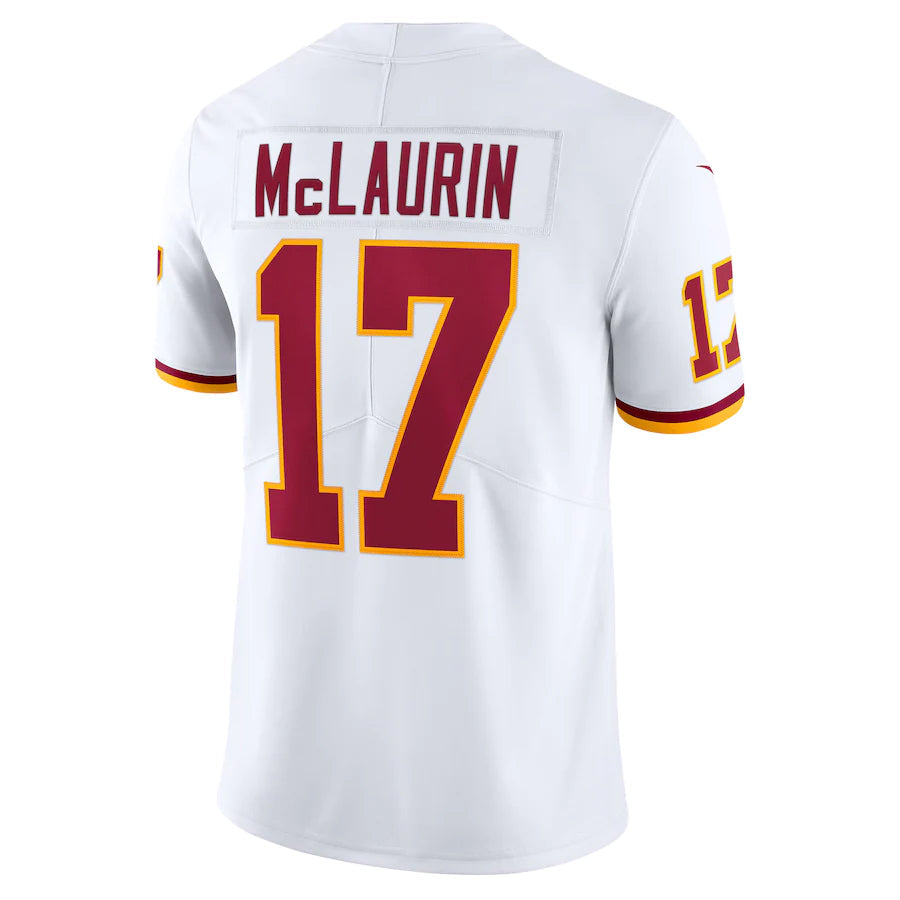 Ndoa W.Commanders #17 Terry McLaurin Player White Vapor Limited Stitched Jerseys
