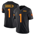 Ndoa W.Commanders #1 Deebo Samuel Sr Player Black Vapor F.U.S.E. Limited Football Jerseys