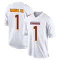 Ndoa W.Commanders #1 Deebo Samuel Sr Player Tundra White Fashion Game Stitched Jerseys