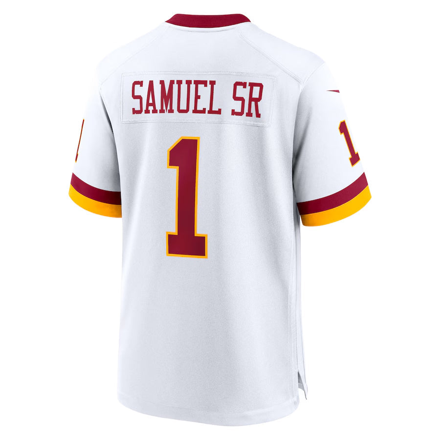 Ndoa W.Commanders #1 Deebo Samuel Sr Player White Game Stitched Jerseys