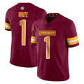 Ndoa W.Commanders #1 Rachaad White Player Burgundy Limited Vapor Home Game Stitched Jerseys