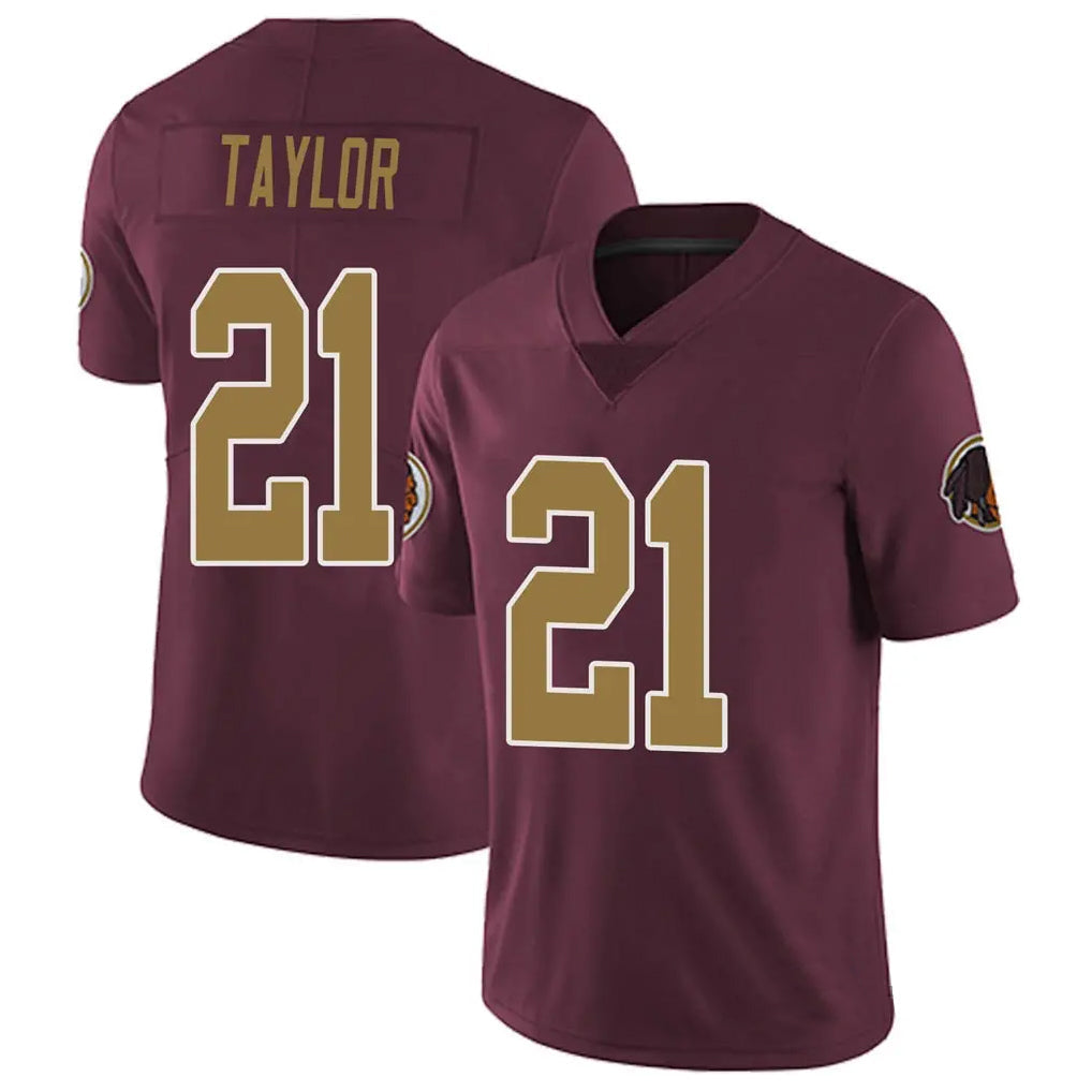 Ndoa W.Commanders #21 Sean Taylor Player Burgundy Vapor Untouchable Limited Stitched Jerseys