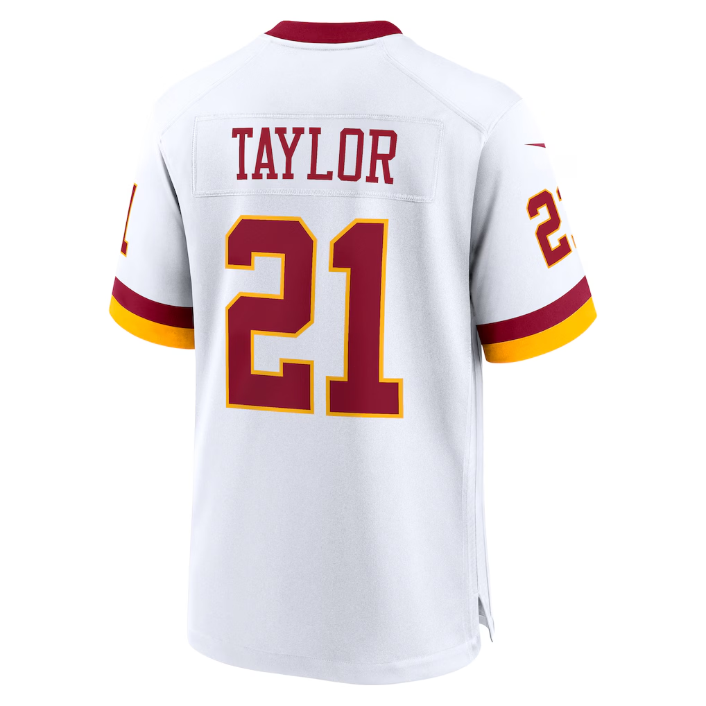 Ndoa W.Commanders #21 Sean Taylor White Game Super Bowl Era Stitched Jerseys
