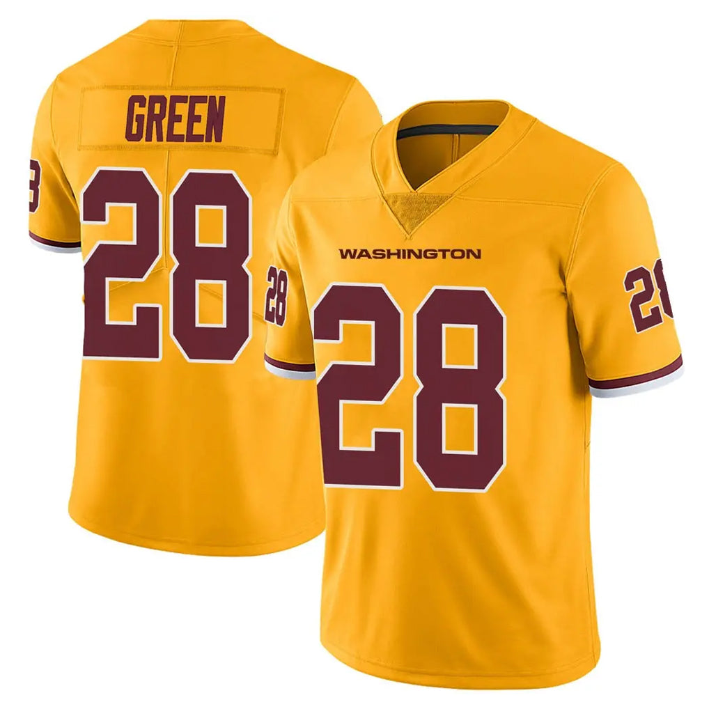 Ndoa W.Commanders #28 Darrell Green Player  Gold Vapor Limited Stitched Jerseys