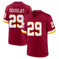 Ndoa W.Commanders #29 Rasul Douglas Player Burgundy Game Home Stitched Jerseys
