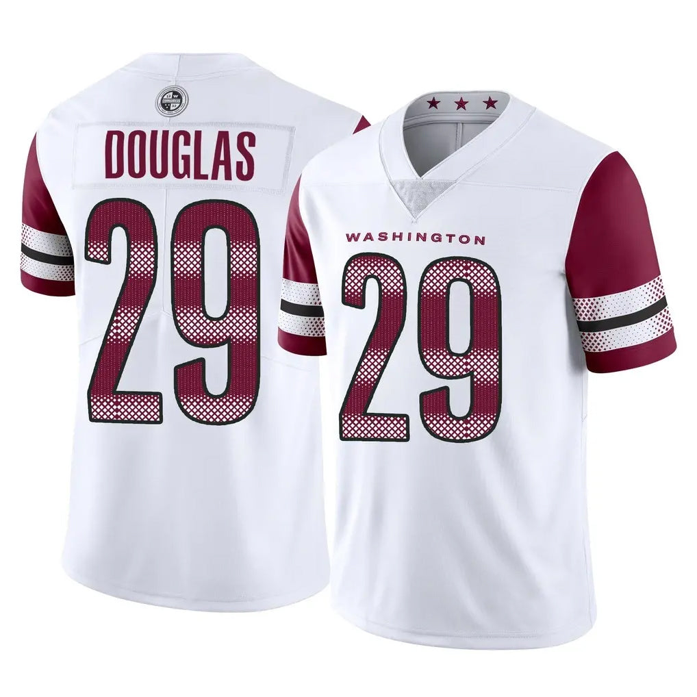 Ndoa W.Commanders #29 Rasul Douglas Player White Limited Vapor Home Game Stitched Jerseys