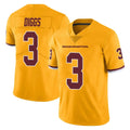 Ndoa W.Commanders #3 Stefon Diggs Player Gold Limited Color Rush Home Game Stitched Jerseys