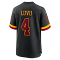 Ndoa W.Commanders #4 Frankie Luvu Black Hail Raiser Alternate Game Stitched Jerseys