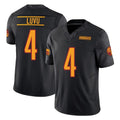 Ndoa W.Commanders #4 Frankie Luvu Player Black Vapor F.U.S.E. Limited Stitched Jerseys