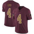 Ndoa W.Commanders #4 Frankie Luvu Player Burgundy Alternate Vapor Untouchable Limited  Stitched Jerseys
