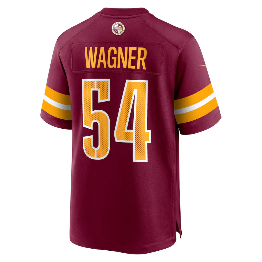 Ndoa W.Commanders #54 Bobby Wagner Player Burgundy Home Game Stitched Jerseys