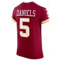Ndoa W.Commanders #5 Jayden Daniels Burgundy Vapor F.U.S.E. Elite Stitched Jerseys