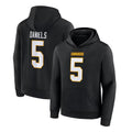 Ndoa W.Commanders #5 Jayden Daniels Player Black Salute to Service Hoodies Stitched Jerseys